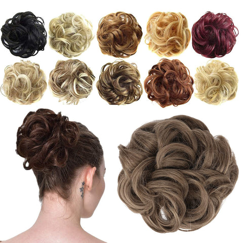 Vomella 8 Colors Bud-Like Hair Styles For Women and Girls Kids Updo Chignon Ponytail