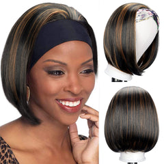wigs with highlight brown