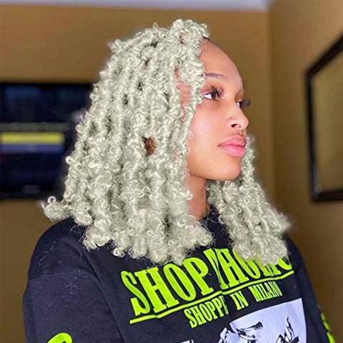 Vomella Butterfly Locs Synthetic Crochet Braids 12 Inch 6 Packs