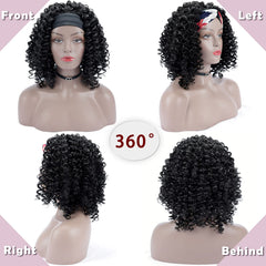 14 inch curly wig