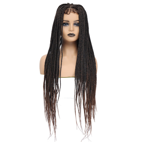 155 Vomellahair African Braided Wig 1B/30# 2023 New Arrivals