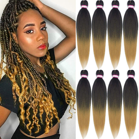 8 packs Dorsanee pre-stretched braiding synthetic hair