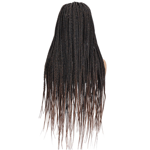 155 Vomellahair African Braided Wig 1B/30# 2023 New Arrivals