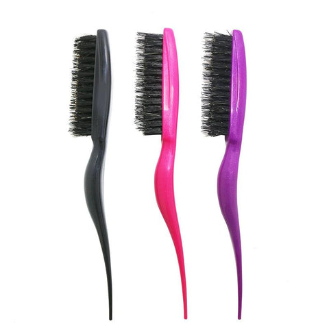 Vomella Slick Brush Set Bristle Hair Brush Teasing Comb Edge Hair Brush