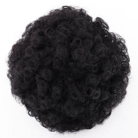 Vomella Hair Afro Curls Drawstring Ponytail Hair for Summer