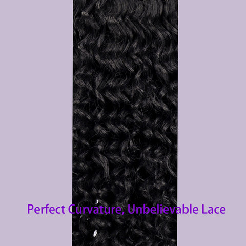 106 Vomella Synthetic Lace Front Wig 18 Inch Deep Curly Wigs